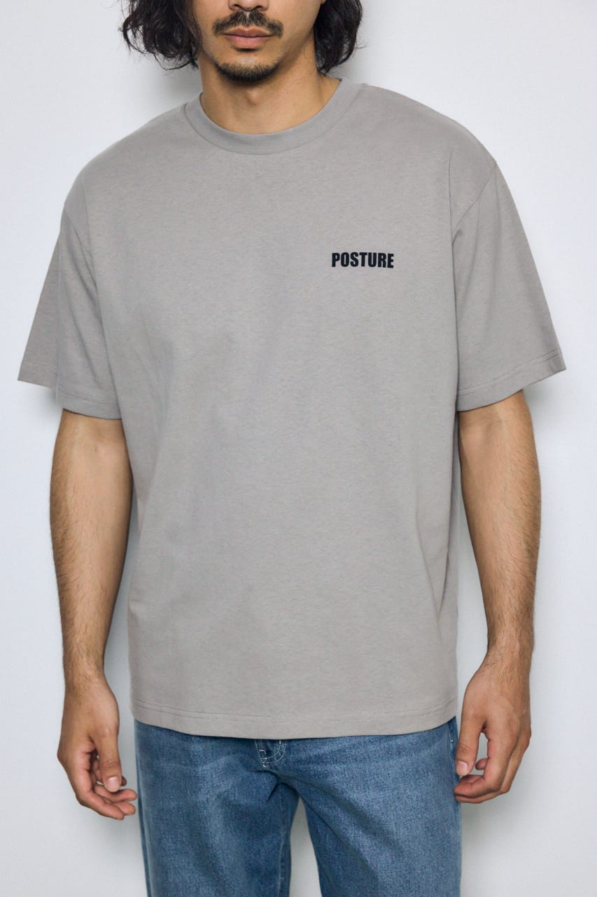 ワンポイントロゴTシャツ L/GRY L