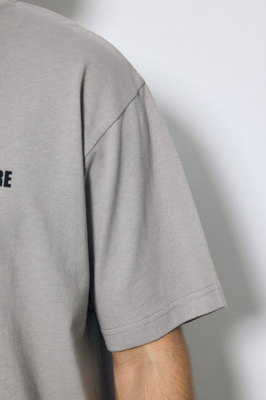 ワンポイントロゴTシャツ L/GRY L