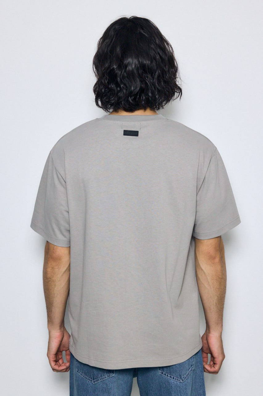 ワンポイントロゴTシャツ L/GRY L