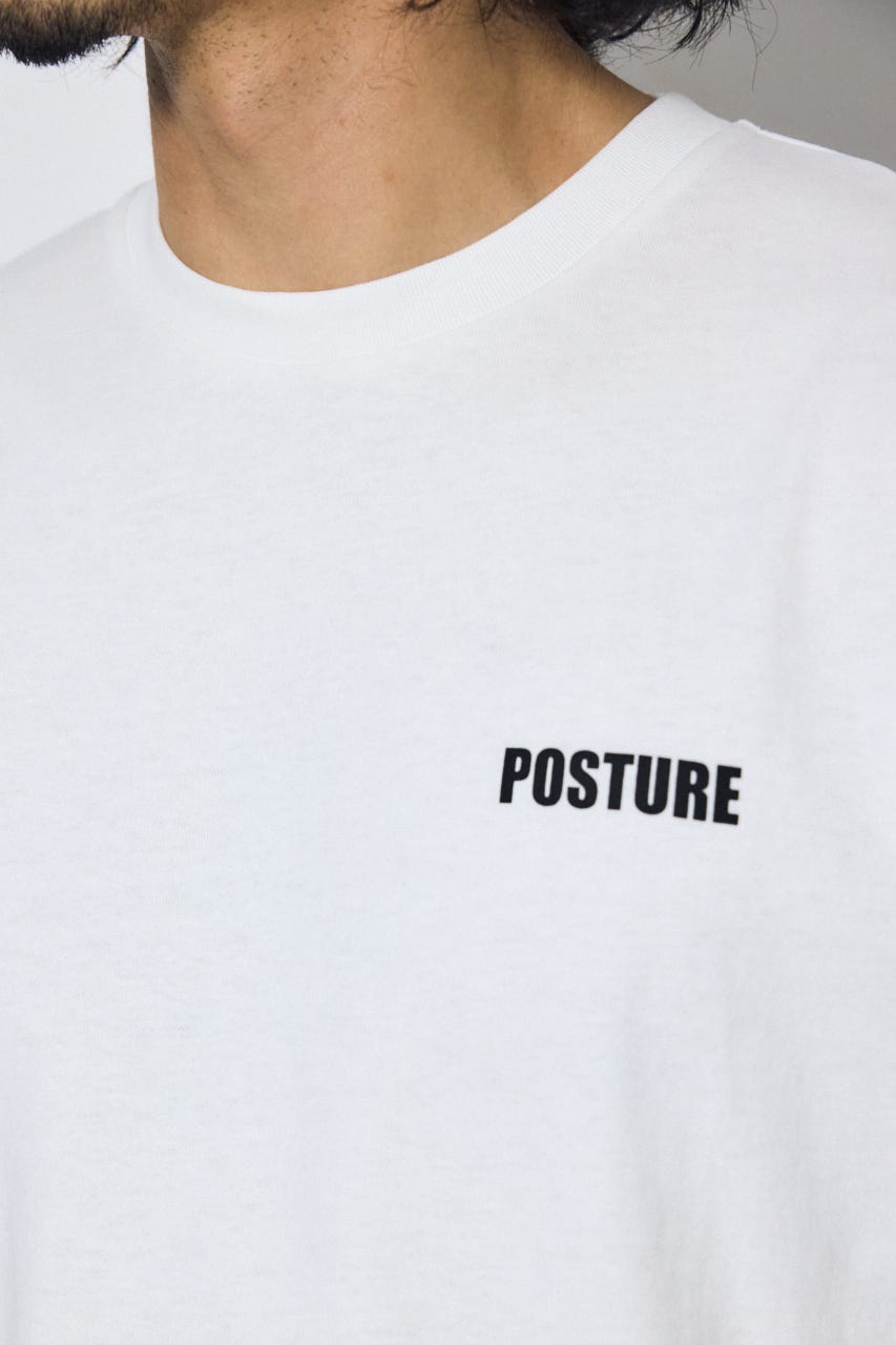 ワンポイントロゴTシャツ WHT L