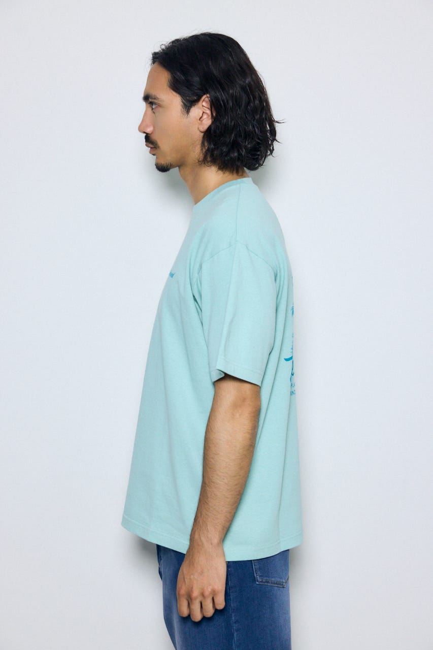 リゾートバックグラフィックTシャツ MINT M