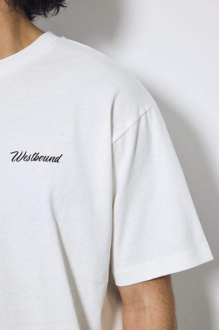 リゾートバックグラフィックTシャツ WHT M