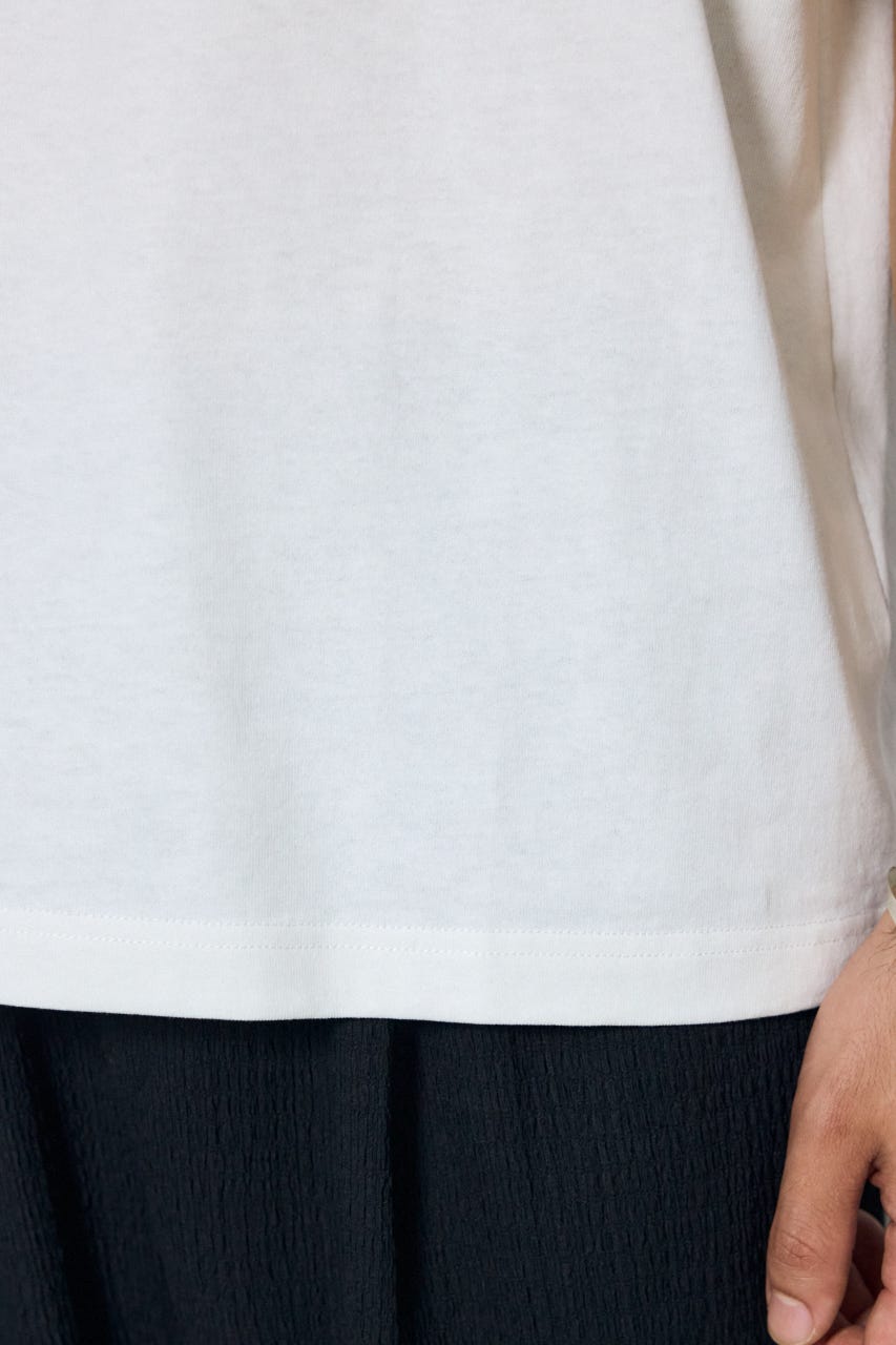 リゾートバックグラフィックTシャツ WHT M