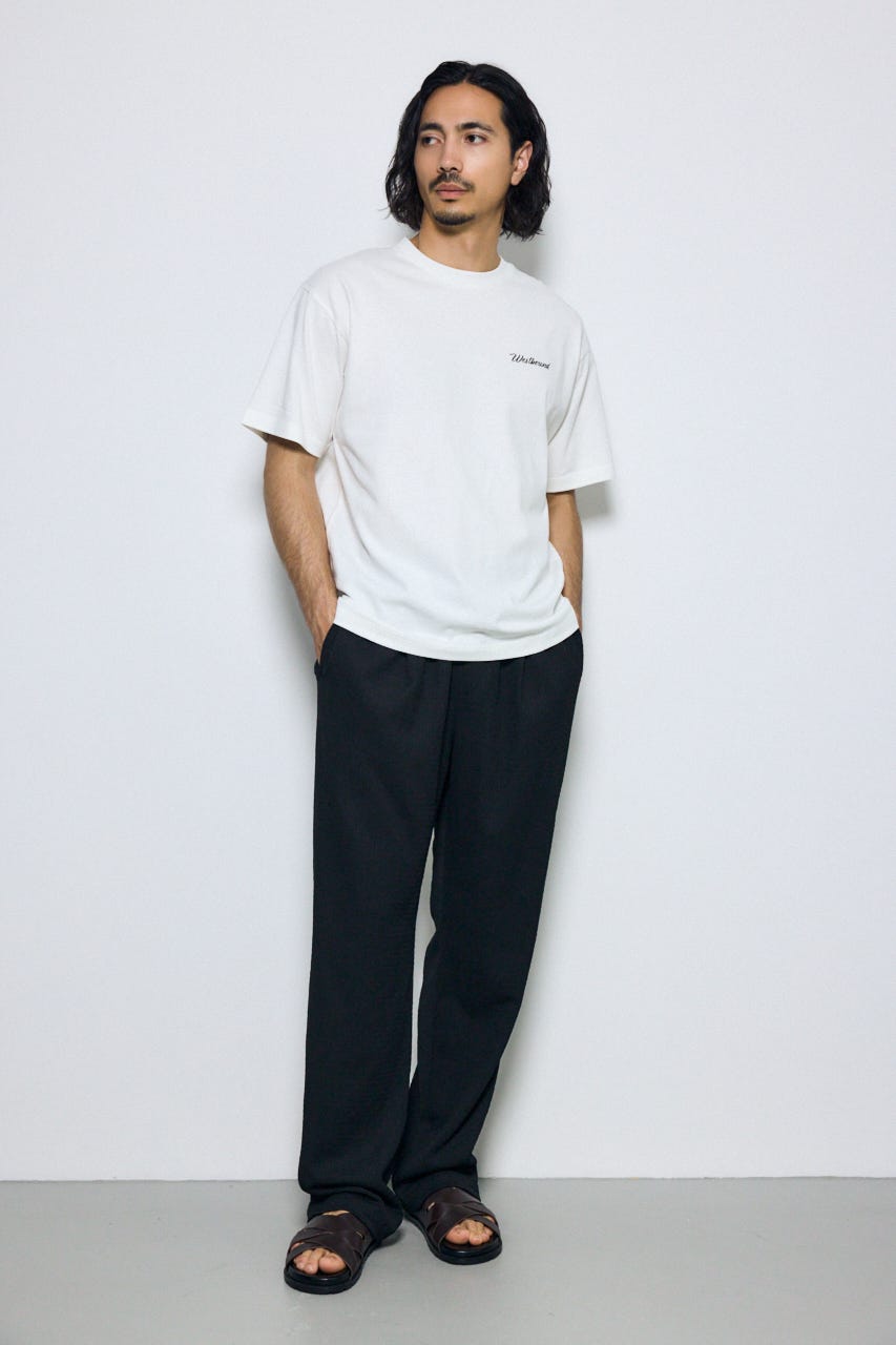 リゾートバックグラフィックTシャツ WHT M