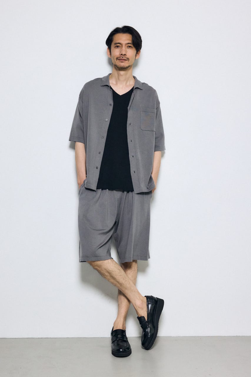 超長綿フライスV/NTEE BLK S