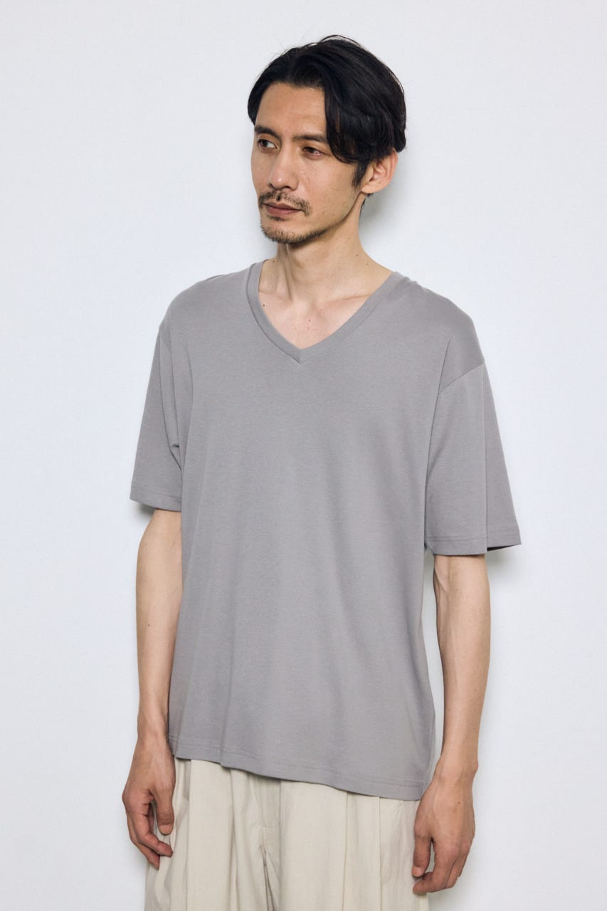 超長綿フライスV/NTEE GRY M
