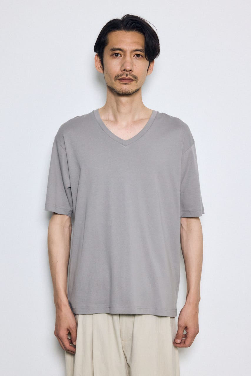 超長綿フライスV/NTEE GRY M