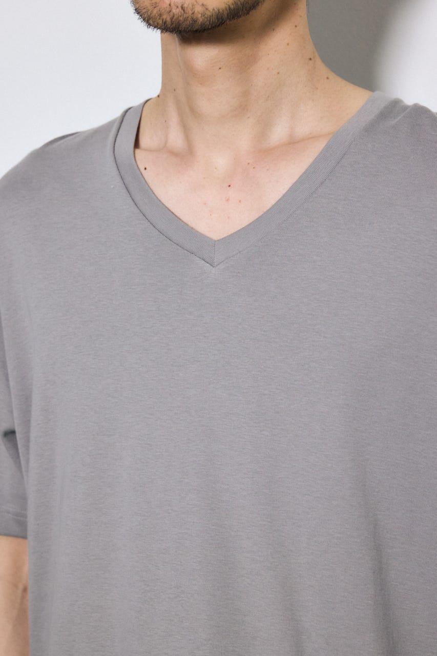 超長綿フライスV/NTEE GRY M