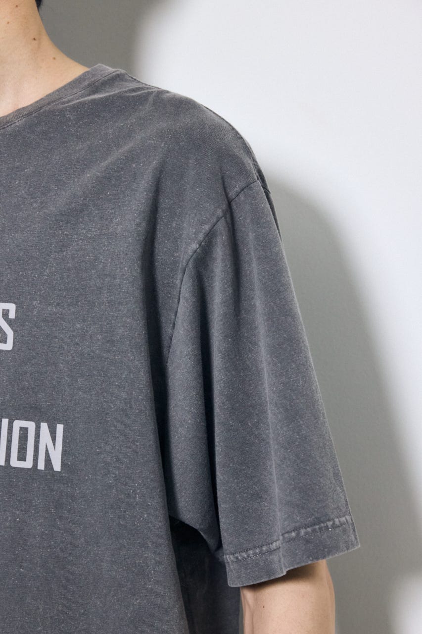 ピグメントTEE BLK L