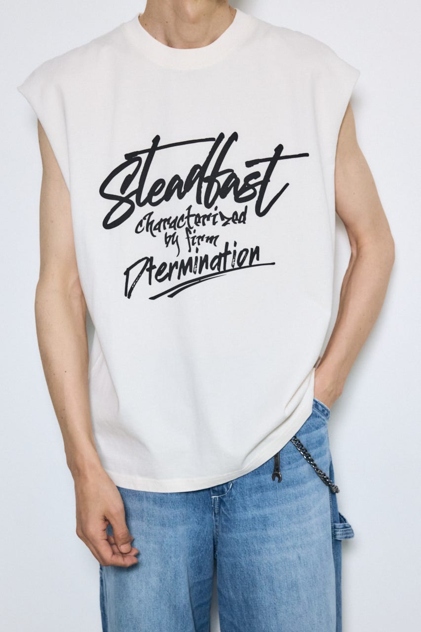 ピグメントノースリ O/WHT L