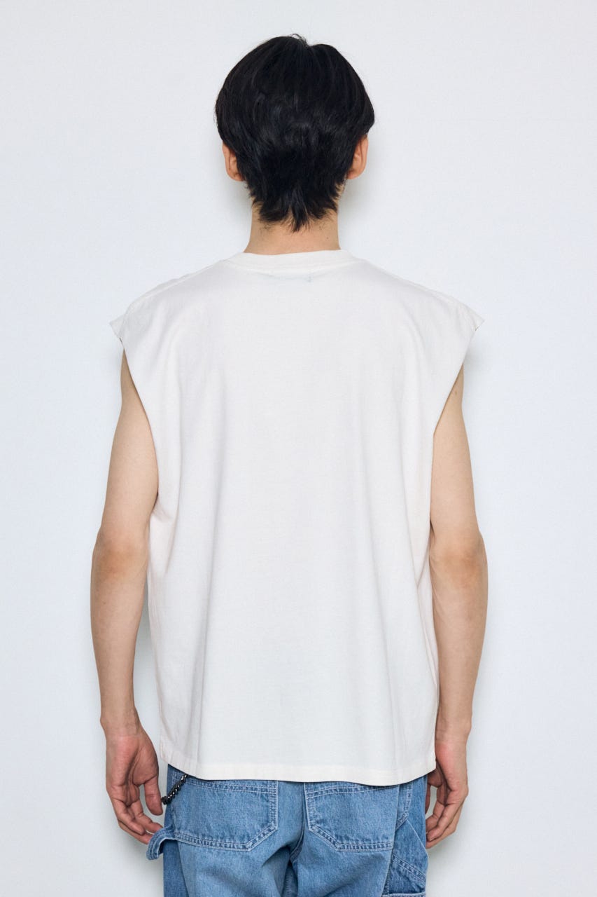 ピグメントノースリ O/WHT L