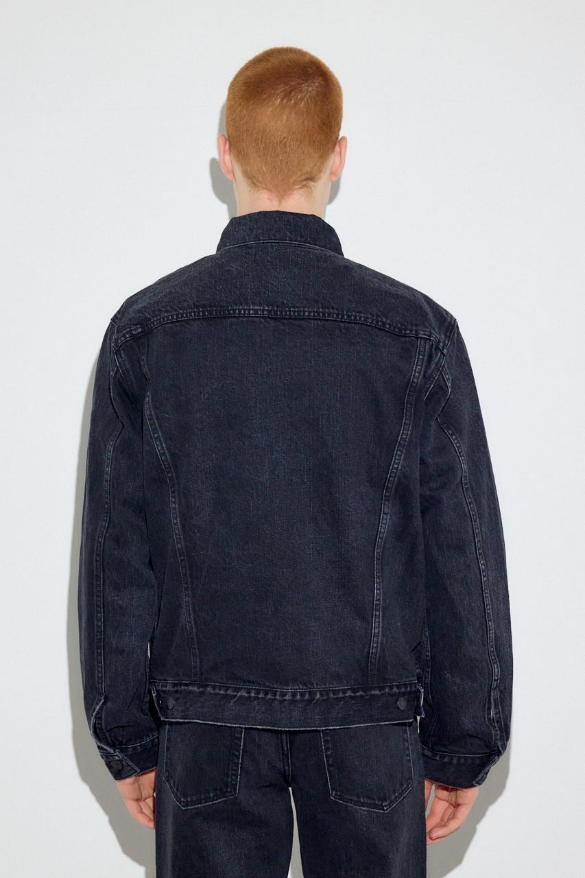 サードタイプデニムジャケット BLK S