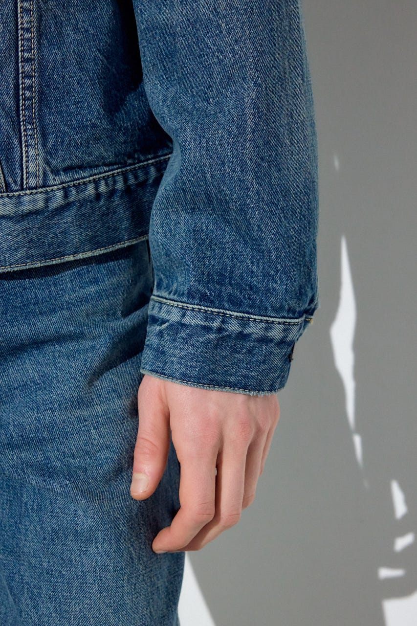 サードタイプデニムジャケット BLU M