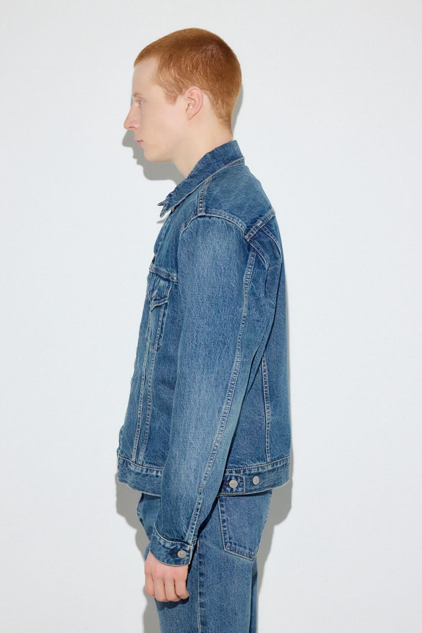 サードタイプデニムジャケット BLU M