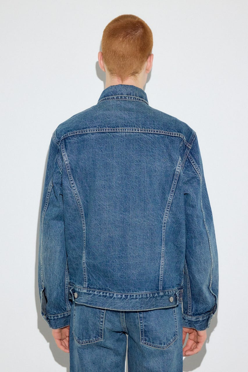 サードタイプデニムジャケット BLU M
