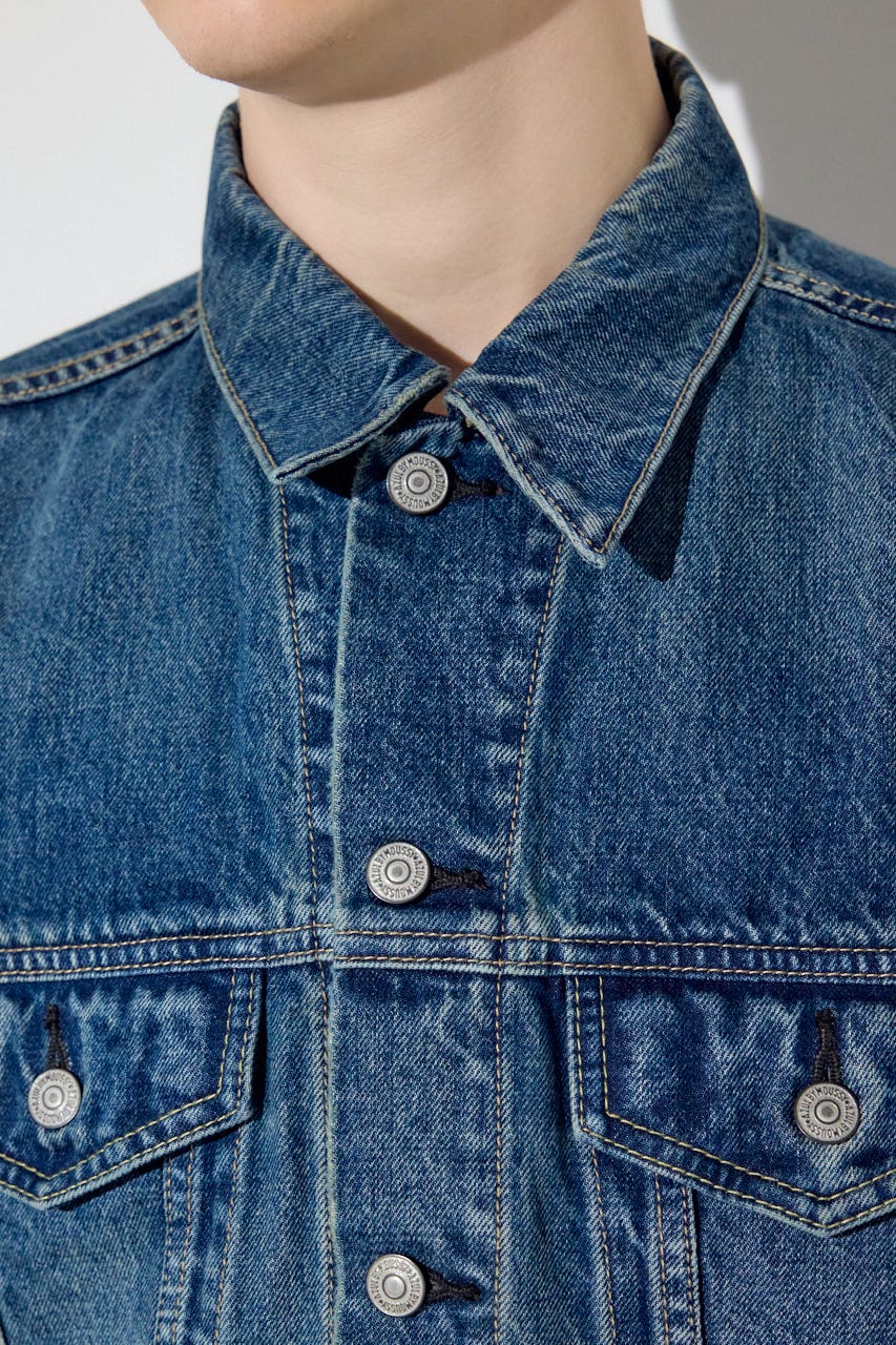 サードタイプデニムジャケット BLU M