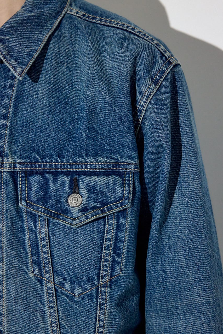 サードタイプデニムジャケット BLU M