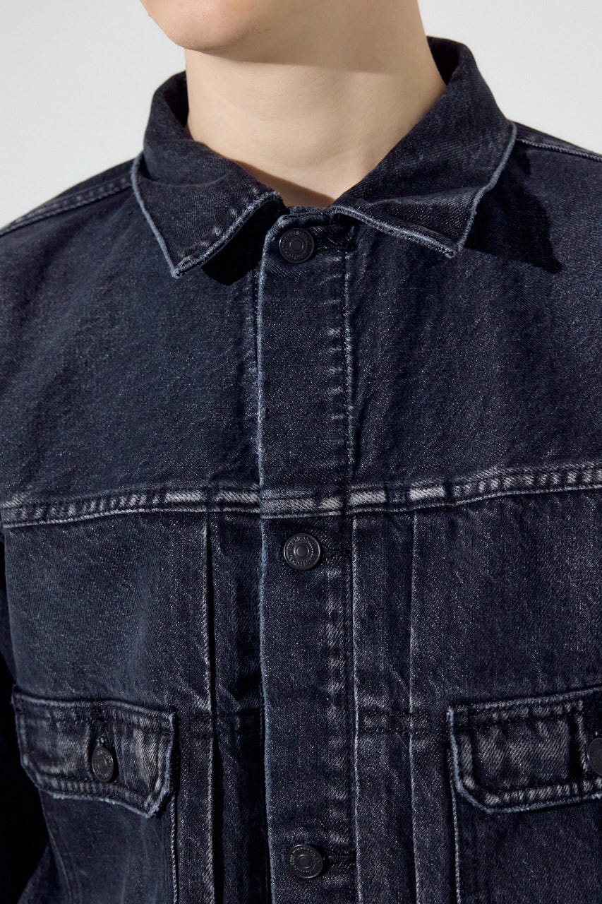 セカンドタイプデニムジャケット BLK M