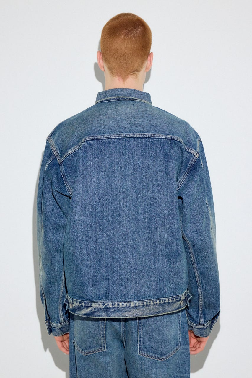 セカンドタイプデニムジャケット BLU S