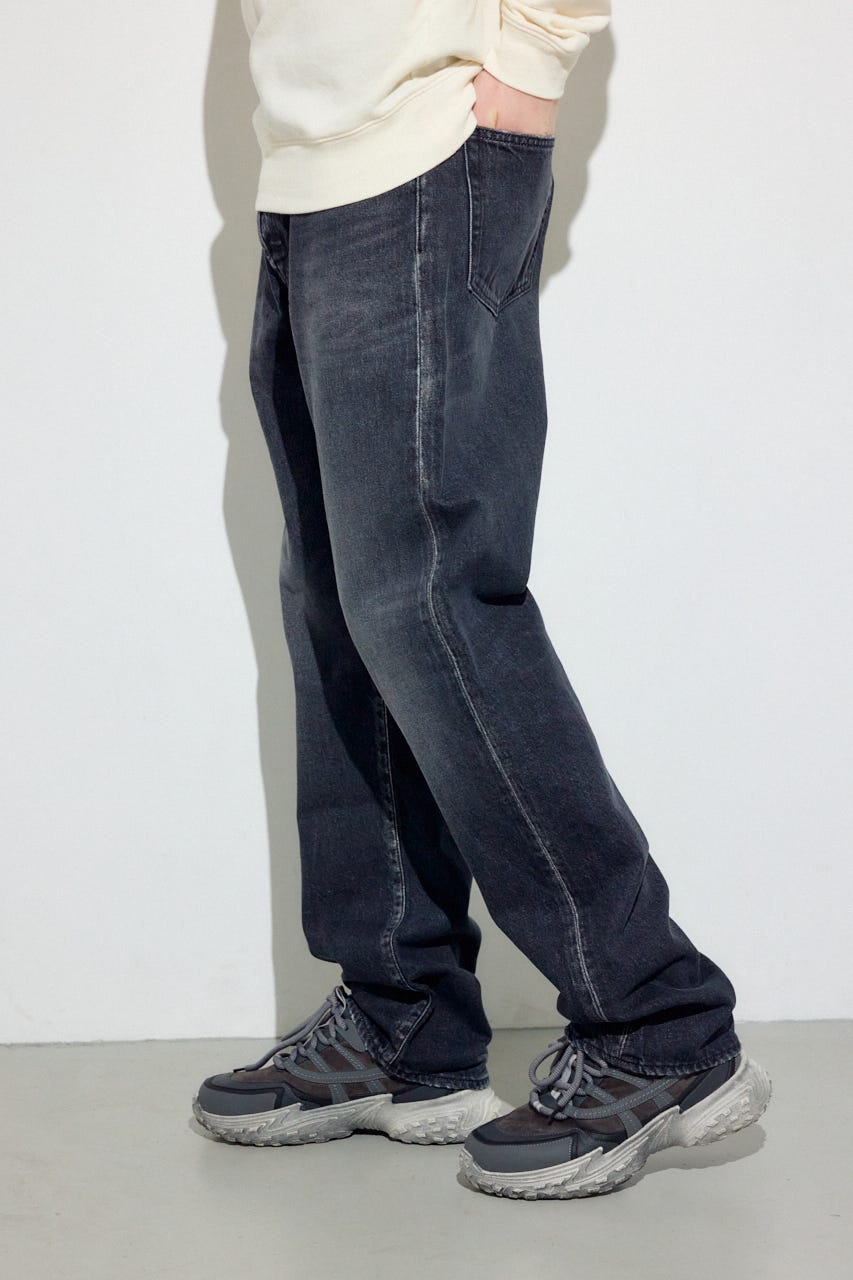 AZUL DENIM ルーズストレート BLK 32inch