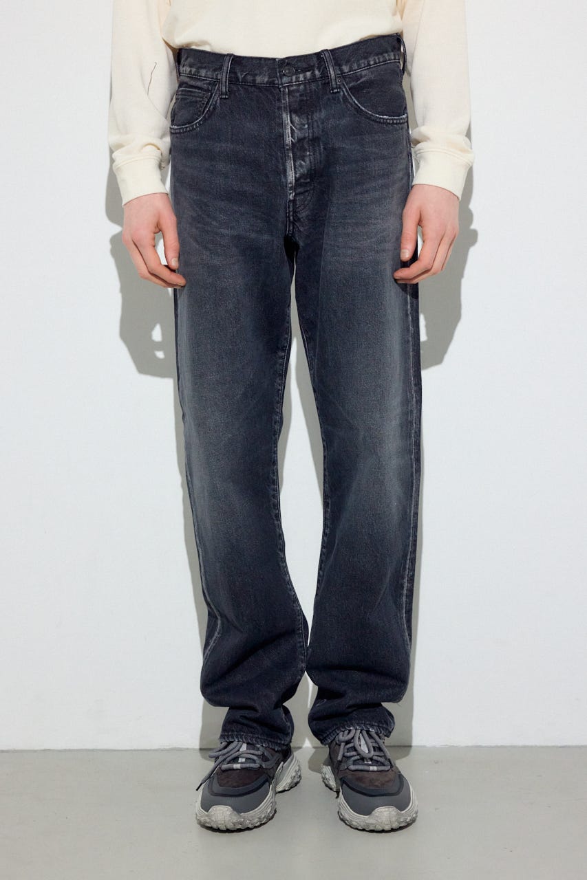 AZUL DENIM ルーズストレート BLK 32inch