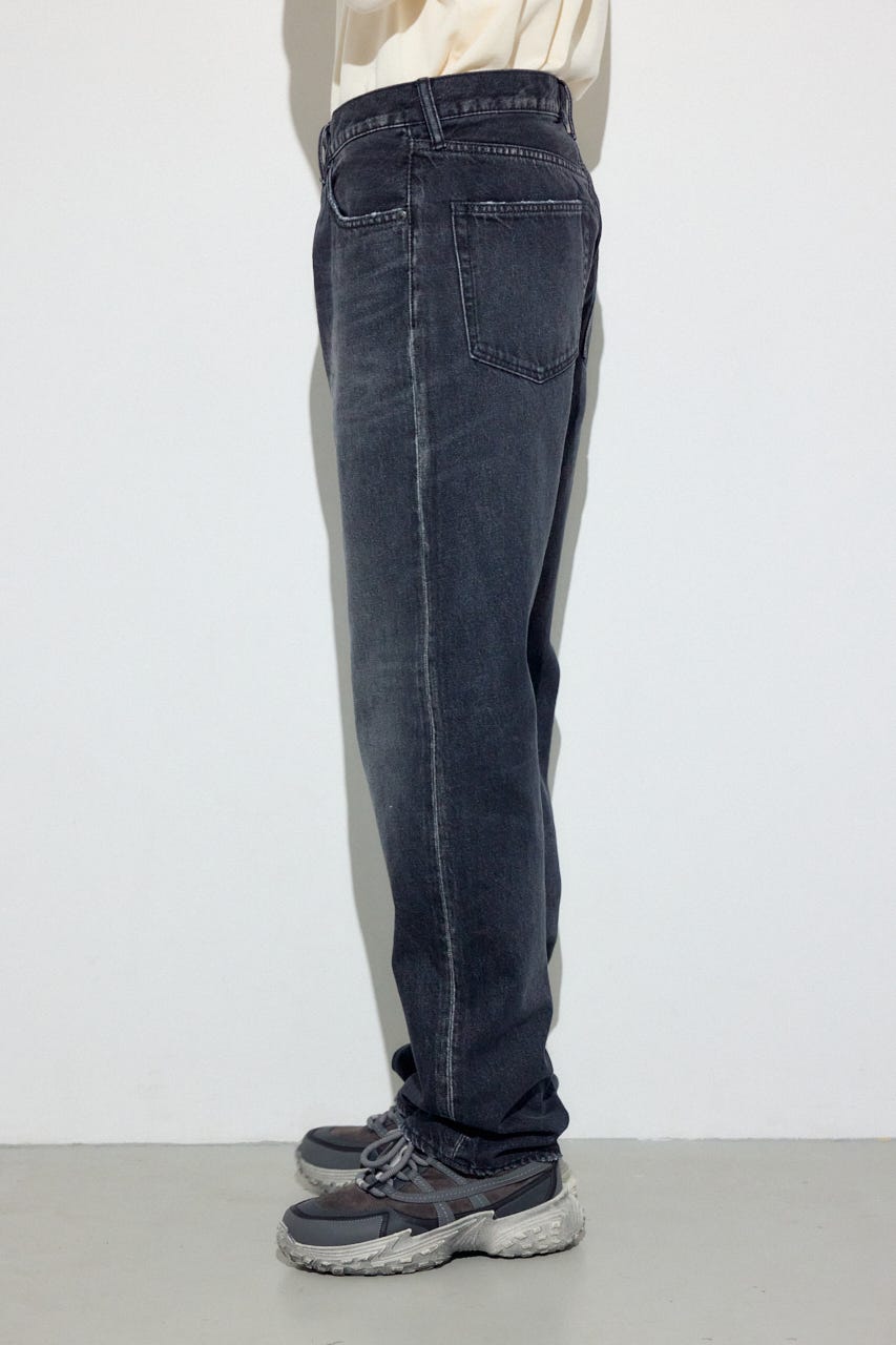 AZUL DENIM ルーズストレート BLK 32inch