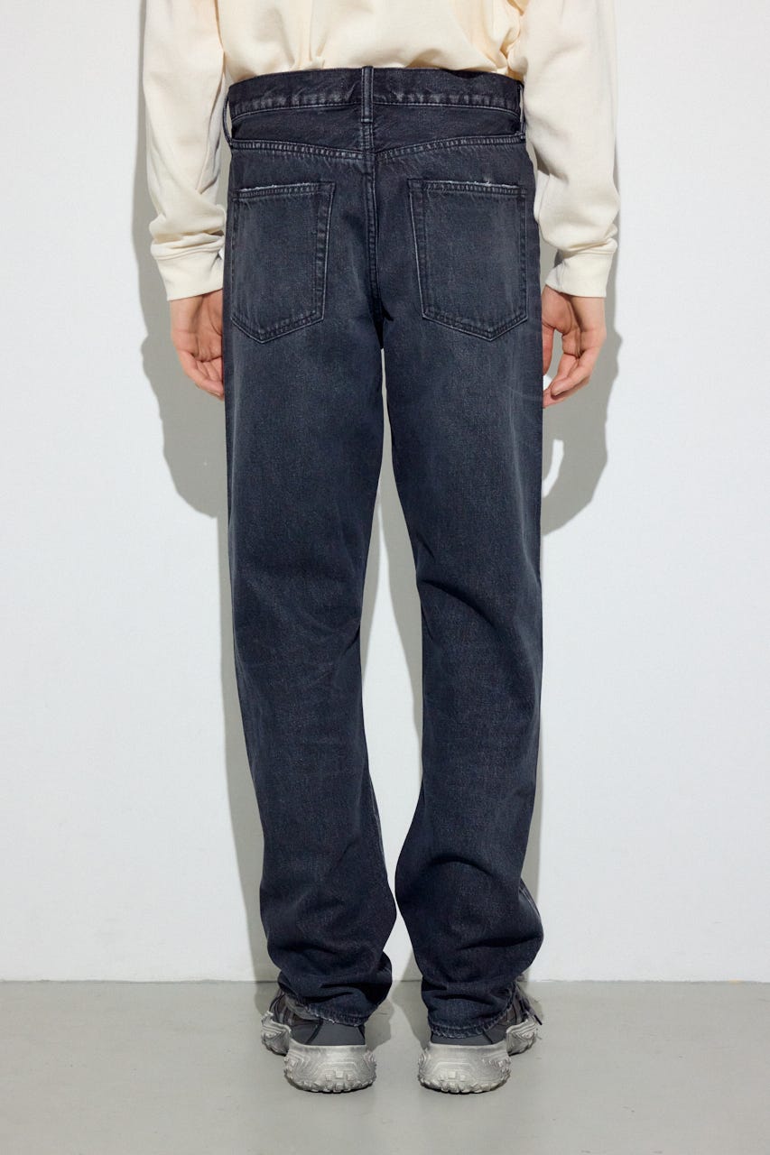 AZUL DENIM ルーズストレート BLK 32inch