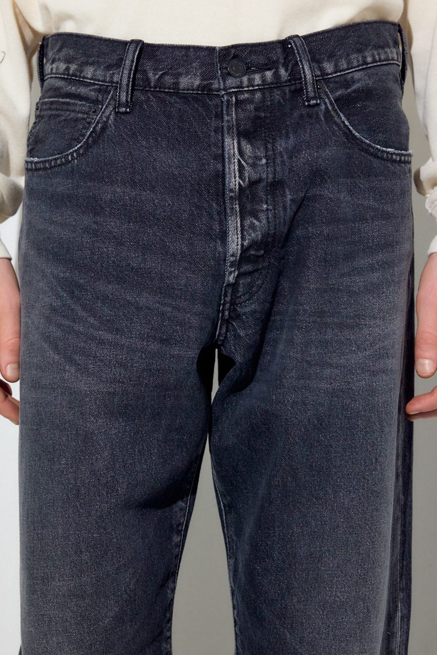 AZUL DENIM ルーズストレート BLK 32inch