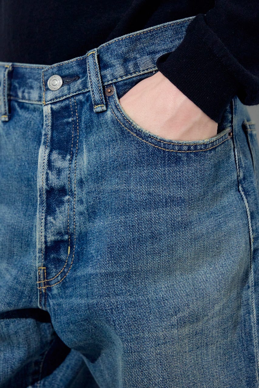 AZUL DENIM ルーズストレート BLU 30inch