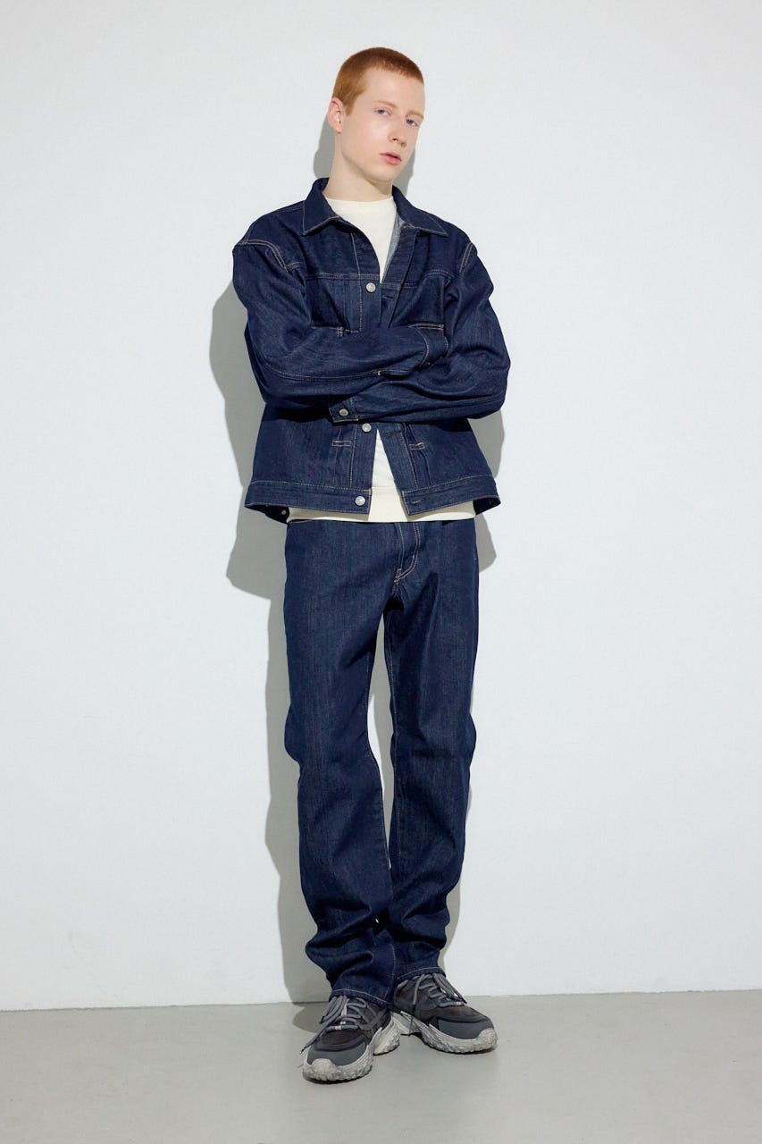 AZUL DENIM ルーズストレート One Wash 32inch