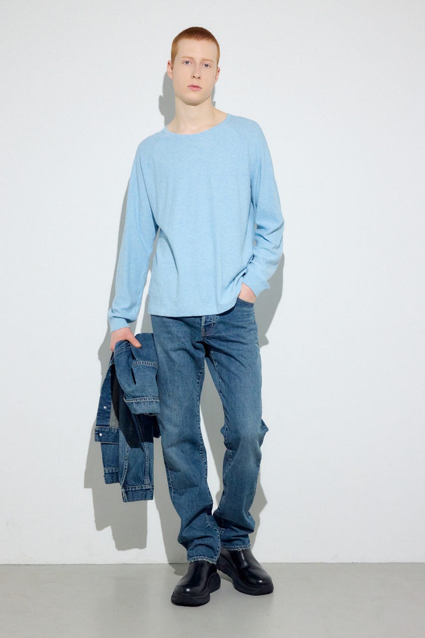 AZUL DENIM ベーシックストレート BLU 28inch
