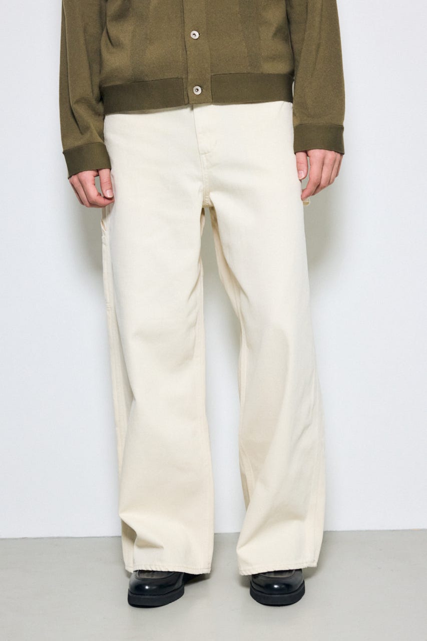 ペインターデニム O/WHT L