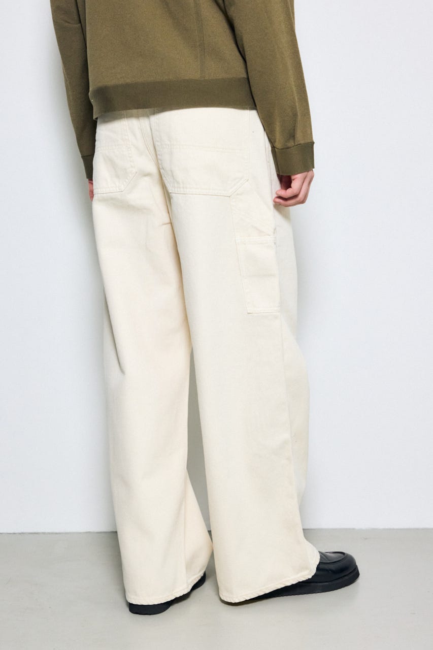 ペインターデニム O/WHT L