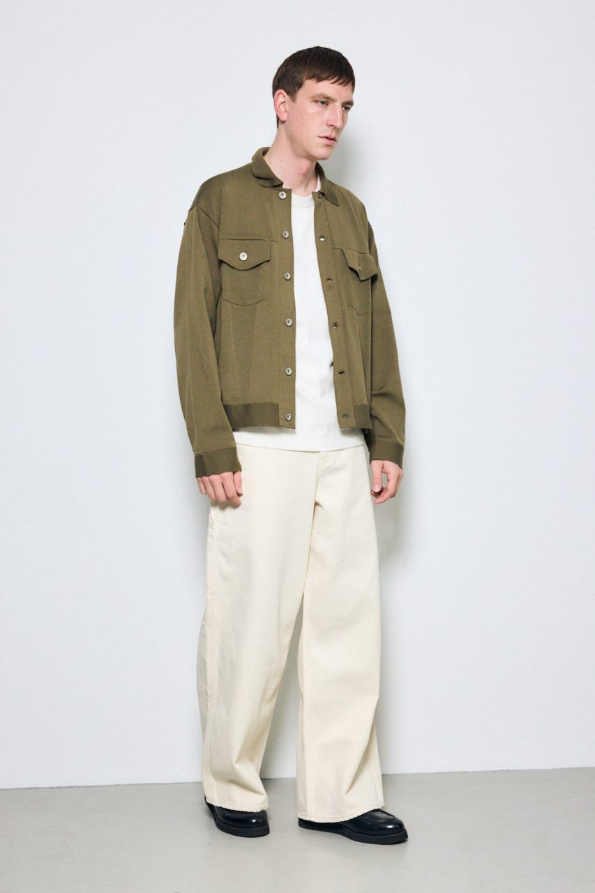 ペインターデニム O/WHT L