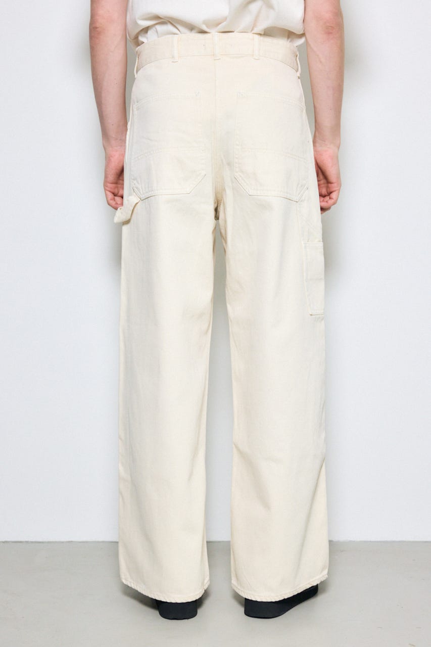 ペインターデニム O/WHT L