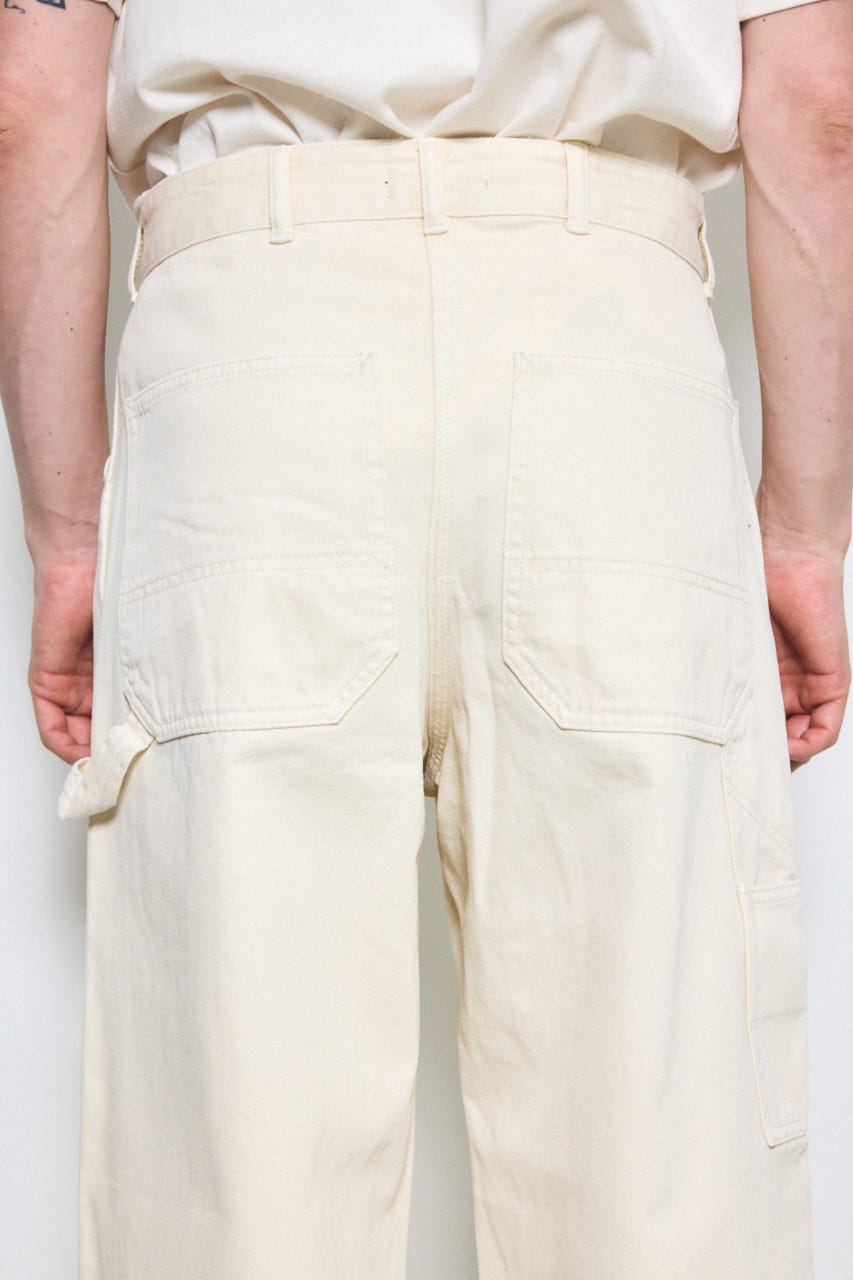 ペインターデニム O/WHT L