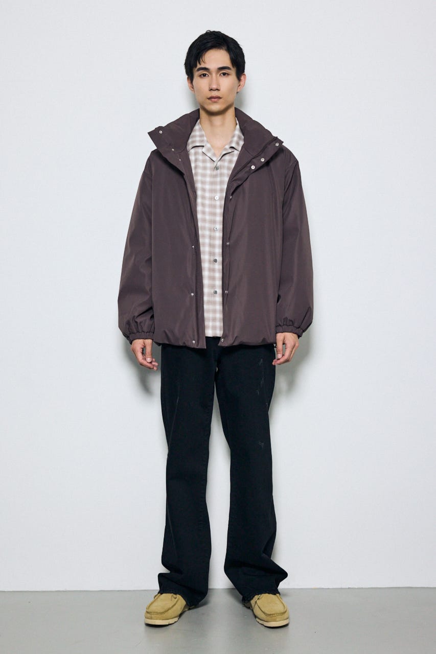 AZUL DENIM ダメージワイドデニム BLK M