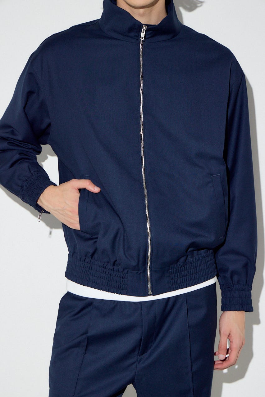 スタンドカラーブルゾン D/NVY L