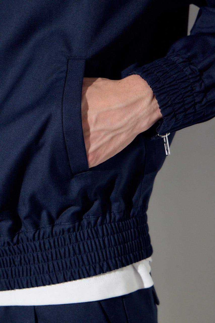 スタンドカラーブルゾン D/NVY L