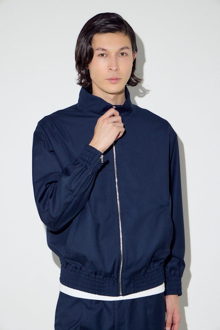 スタンドカラーブルゾン D/NVY L