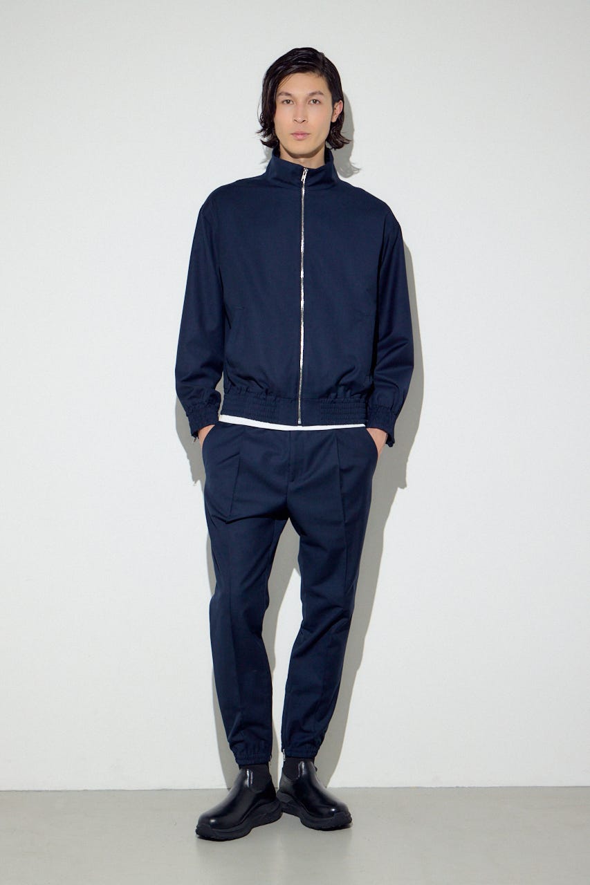 スタンドカラーブルゾン D/NVY L