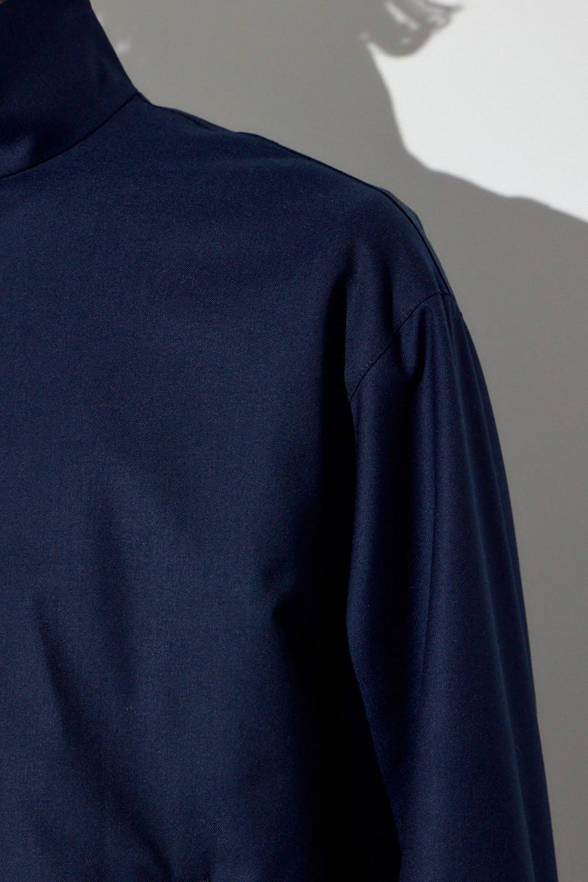 スタンドカラーブルゾン D/NVY L