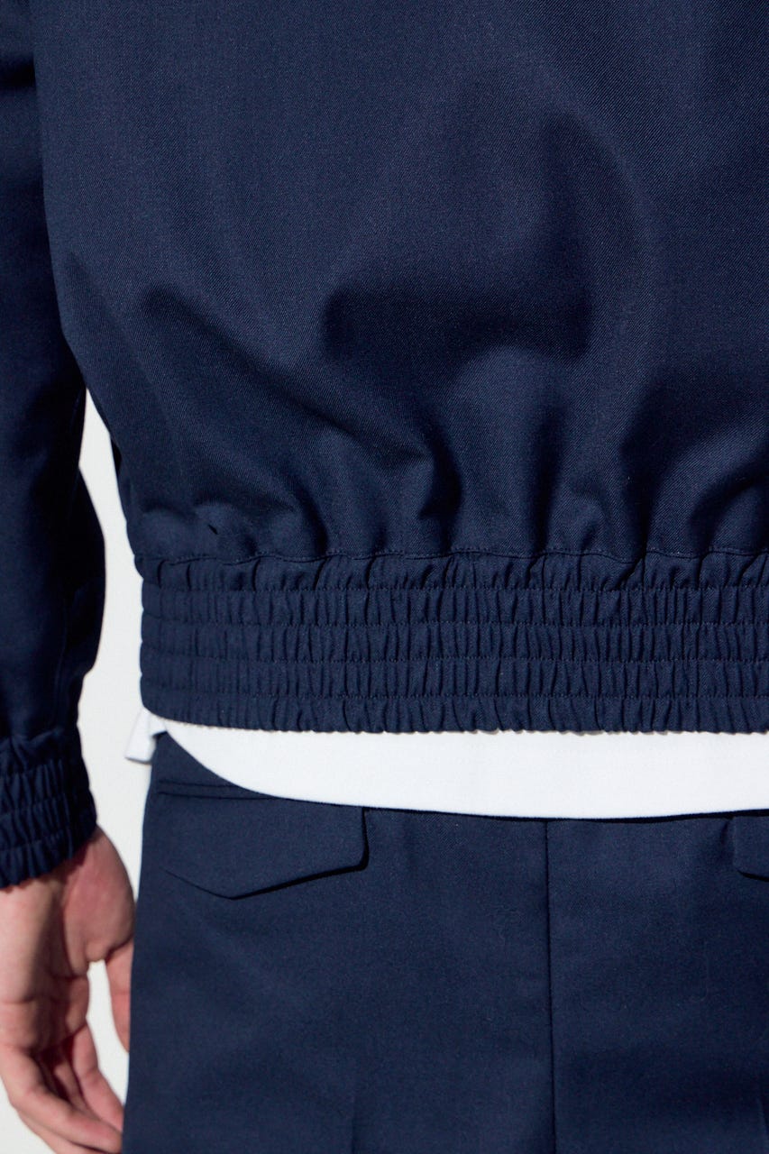 スタンドカラーブルゾン D/NVY L