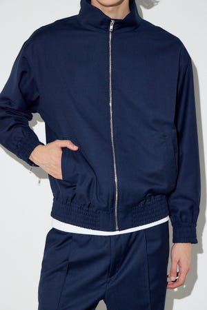 スタンドカラーブルゾン