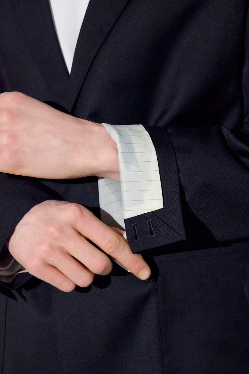 テーラードジャケット BLK S