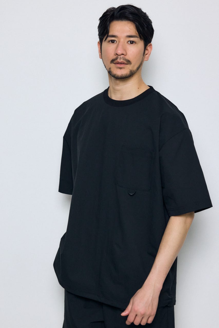 マットスムースオーバーサイズトップス BLK M