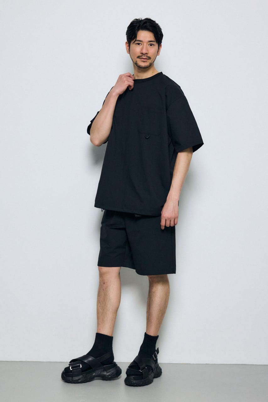 マットスムースオーバーサイズトップス BLK M