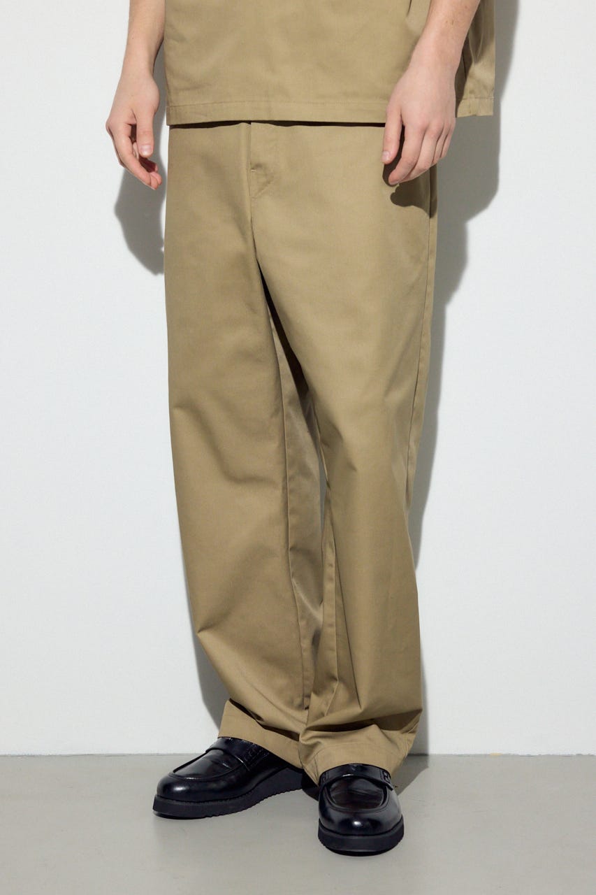 【SS先行アイテム】デイリーワークパンツ BEG M