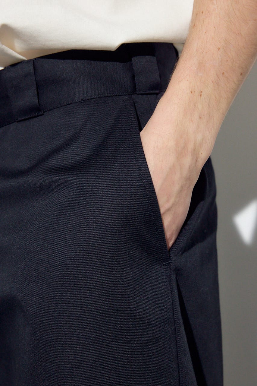 【SS先行アイテム】デイリーワークパンツ BLK M