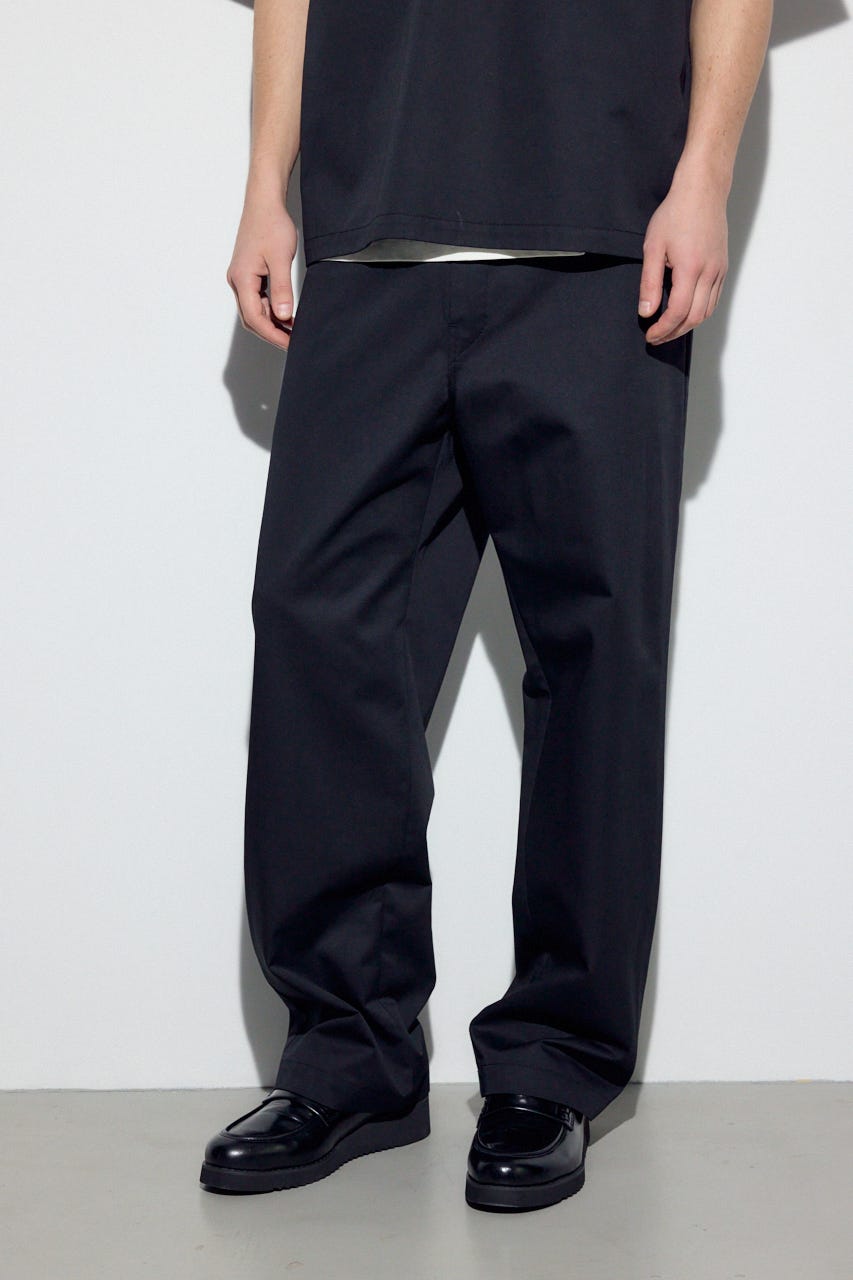 【SS先行アイテム】デイリーワークパンツ BLK M